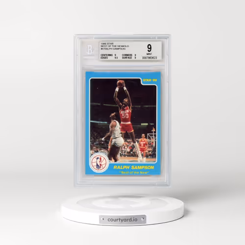 1986 Star Best of the New/Old #4 Ralph Sampson (BGS 9 MINT)