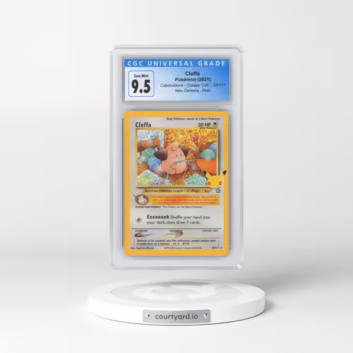 2021 Celebrations - Classic Collection #20/111 Cleffa - Neo Genesis Holo (CGC 10 GEM MINT)