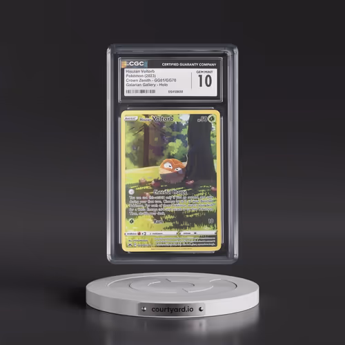 2023 Crown Zenith #GG01/GG70 Hisuian Voltorb - Galarian Gallery Holo (CGC 10 GEM MINT)