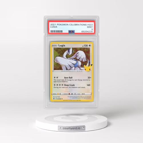 2021 Pokémon Celebrations #022 Lugia (PSA 9 MINT)