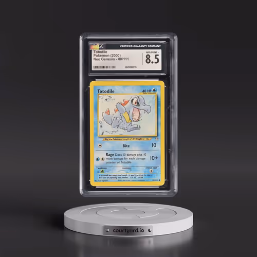 2000 Neo Genesis #80/111 Totodile (CGC 8.5 NM-MT+)