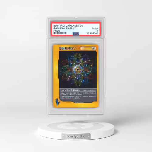 2001 Pokémon VS Rainbow Energy - Holo (PSA 9 MINT)