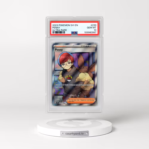 2023 Pokémon Svi EN-Scarlet & Violet #239 Penny - Ultra Rare (PSA 10 GEM MINT)