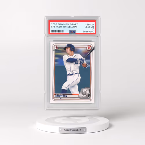 2020 Bowman Draft #BD121 Spencer Torkelson (PSA 10 GEM MINT)