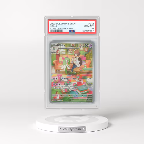 2023 Pokémon Svi EN-Scarlet & Violet #212 Kirlia - Illustration Rare (PSA 10 GEM MINT)