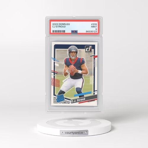 2023 Panini Donruss #339 CJ Stroud (PSA 9 MINT)