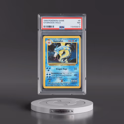 1999 Pokémon Game #6 Gyarados - Holo (PSA 7 NM)
