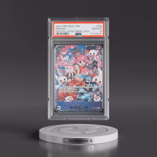 2024 One Piece Japanese Promos #093 Perona - Official Event Prize-Asia (PSA 10 GEM MINT)