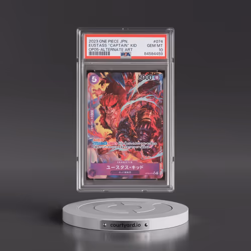 2023 One Piece Japanese OP05-Awakening of the New Era #074 Eustass "Captain" Kid - Alternate Art (PS