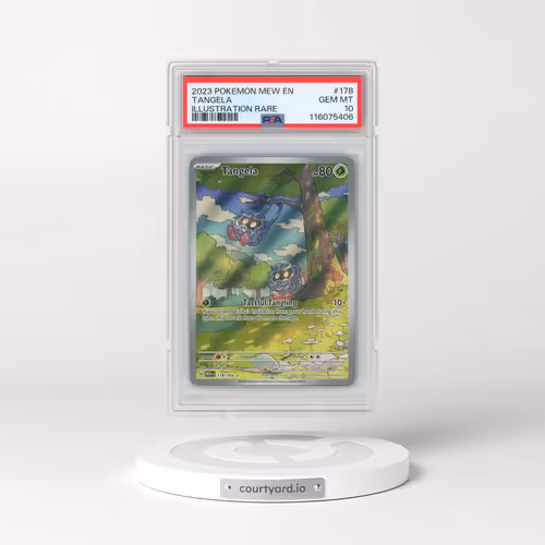 2023 Pokémon Mew EN-151 #178 Tangela - Illustration Rare (PSA 10 GEM MINT)