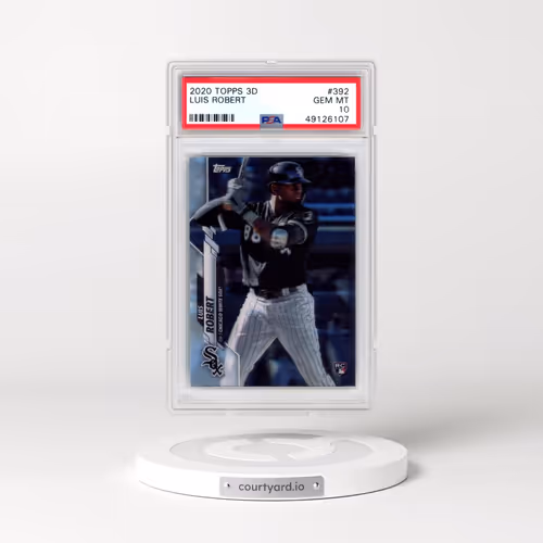 2020 Topps on Demand 3D #392 Luis Robert (PSA 10 GEM MINT)