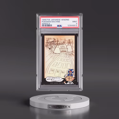 1998 Pokémon Vending Pokemon Machine - Series III (PSA 9 MINT)