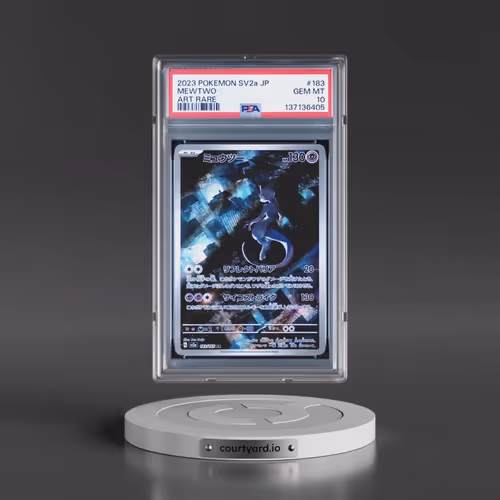 2023 Pokémon Sv2a-Pokémon 151 #183 Mewtwo - Art Rare (PSA 10 GEM MINT)