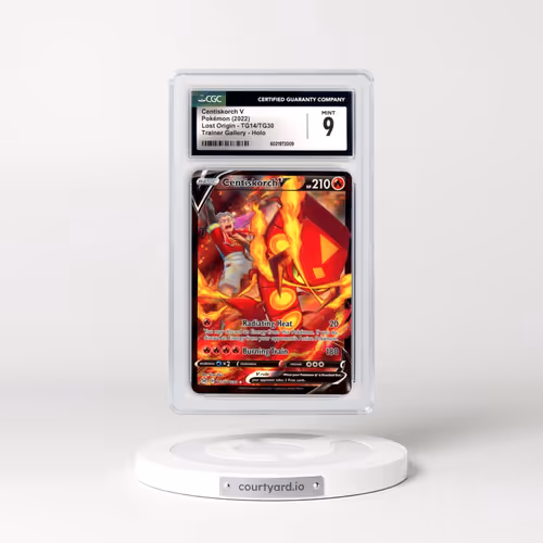 2022 Lost Origin #TG14/TG30 Centiskorch V - Holo Character Rare (CGC 9 MINT)