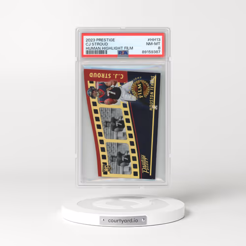 2023 Panini Prestige Human Highlight Film #HH13 CJ Stroud (PSA 8 NM-MT)