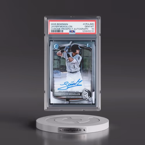 2025 Bowman Chrome Prospect Autographs #CPAJMO Javier Mogollon (PSA 10 GEM MINT)
