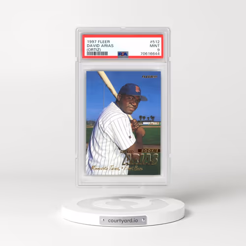 1997 Fleer #512 David Arias (PSA 9 MINT)