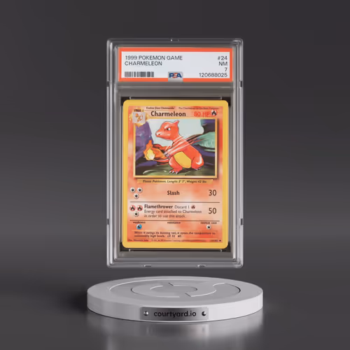 1999 Pokémon Game #24 Charmeleon (PSA 7 NM)