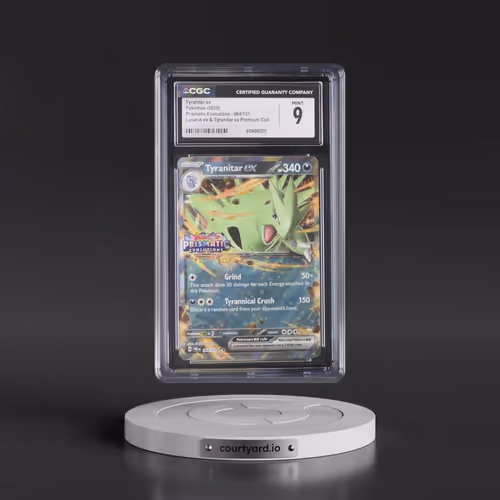 2024 Prismatic Evolutions - PRE EN #064/131 Tyranitar ex - (Prismatic Evolutions Stamp) Lucario ex &
