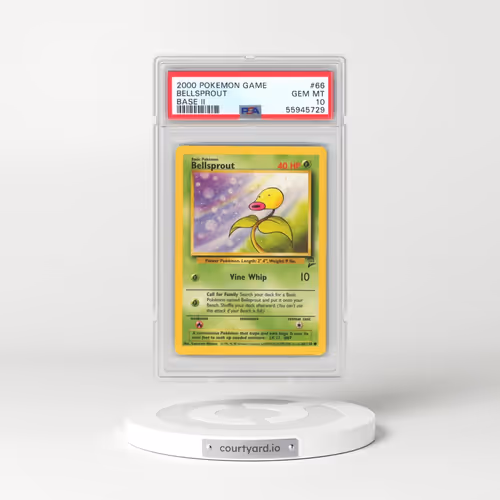 2000 Pokémon Game Base II #66 Bellsprout (PSA 10 GEM MINT)