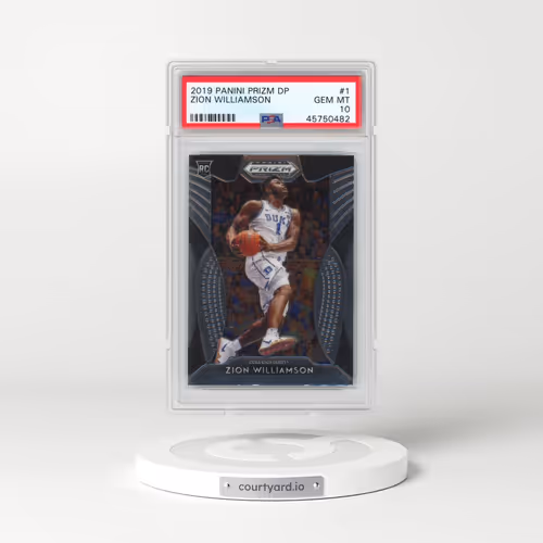 2019 Panini Prizm Draft Picks #1 Zion Williamson (PSA 10 GEM MINT)