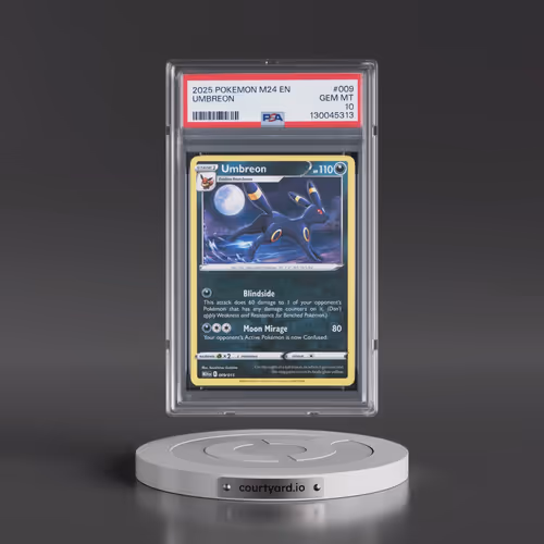 2025 Pokémon M24 EN-Mcdonald's Collection #009 Umbreon (PSA 10 GEM MINT)