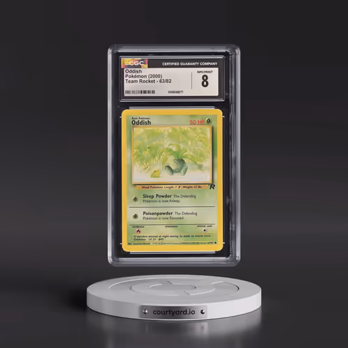 1999 Team Rocket #63/82 Oddish (CGC 8 NM-MT)