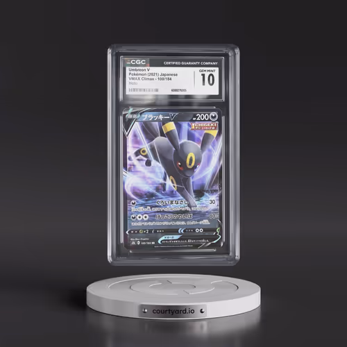 2021 VMAX Climax #100/184 Umbreon V - Holo (CGC 10 GEM MINT)