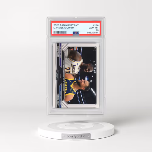 2023 Panini Instant #296 LeBron James/Stephen Curry (PSA 10 GEM MINT)
