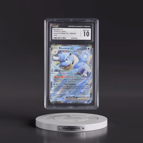 2023 Scarlet & Violet 151 - MEW EN #009/165 Blastoise ex - Holo (CGC 10 GEM MINT)