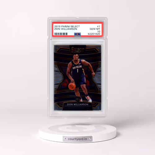 2019 Panini Select #1 Zion Williamson (PSA 10 GEM MINT)