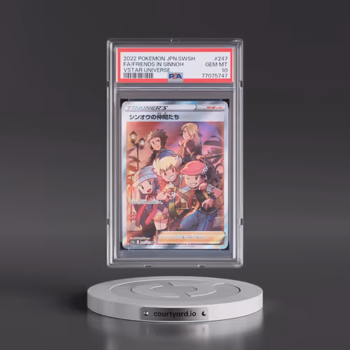 2022 Pokémon Sword & Shield Vstar Universe #247 Friends in Sinnoh - Full Art (PSA 10 GEM MINT)