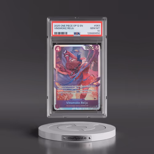 2025 One Piece OP12-Legacy of the Master #063 Vinsmoke Reiju (PSA 10 GEM MINT)