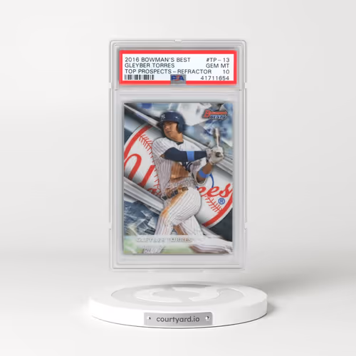 2016 Bowman's Best Top Prospects #TP-13 Gleyber Torres - Refractor (PSA 10 GEM MINT)