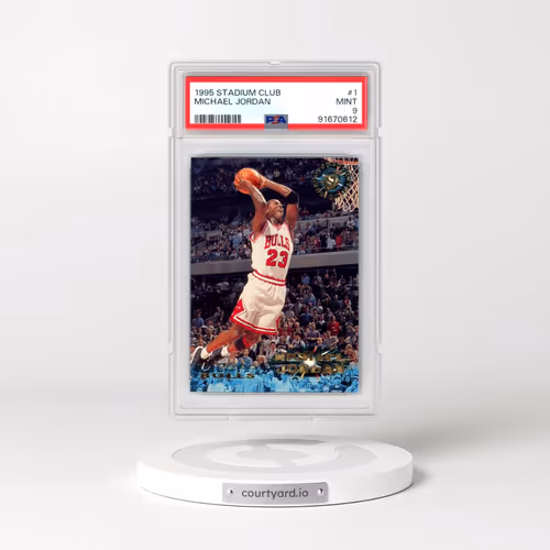1995 Stadium Club #1 Michael Jordan (PSA 9 MINT)