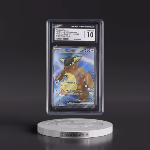 2023 Pokémon Card 151 #192/165 Kangaskhan ex - Super Rare Holo (CGC 10 GEM MINT)