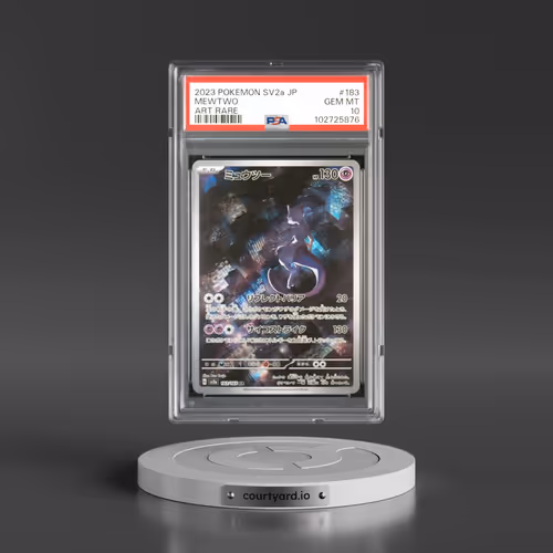 2023 Pokémon Sv2a-Pokemon 151 #183 Mewtwo - Art Rare (PSA 10 GEM MINT)