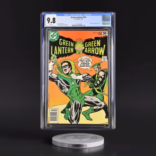 Green Lantern #101 CGC 9.8 White Pages (DC Comics, 2/78) - Universal