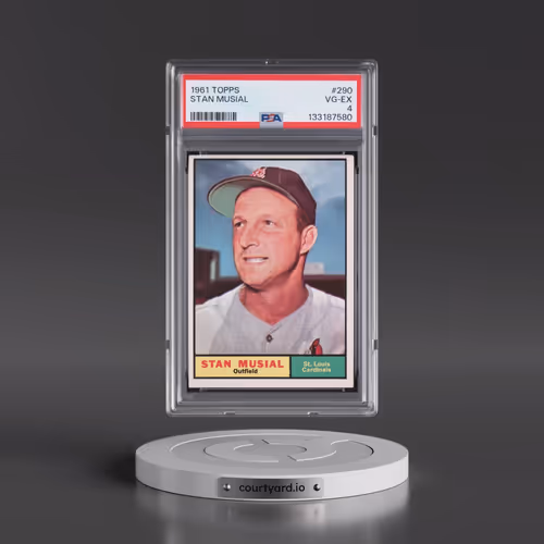 1961 Topps #290 Stan Musial (PSA 4 VG-EX)
