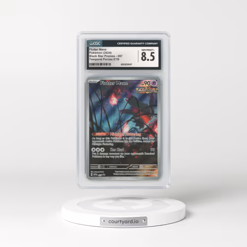 2023 Black Star Promos - Scarlet & Violet SVP EN #097 Flutter Mane - Temporal Forces ETB (CGC 8.5 NM-MT+)