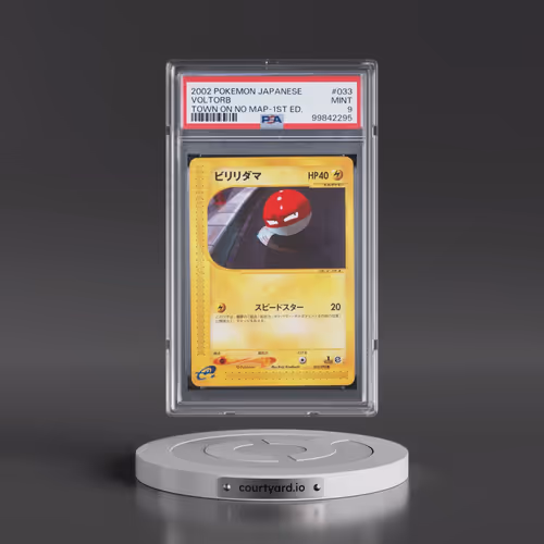 2002 Pokémon the Town on No Map #033 Voltorb - 1st Edition (PSA 9 MINT)