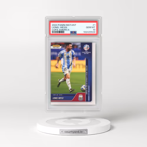2024 Panini Instant Conmebol Copa America 2024 #1 Lionel Messi (PSA 10 GEM MINT)