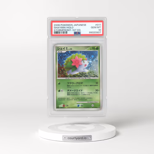 2008 Pokémon Stormfront #011 Shaymin - 1st Edition Holo (PSA 10 GEM MINT)
