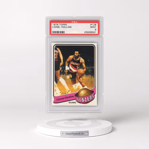 1979 Topps #129 Lionel Hollins (PSA 9 MINT)