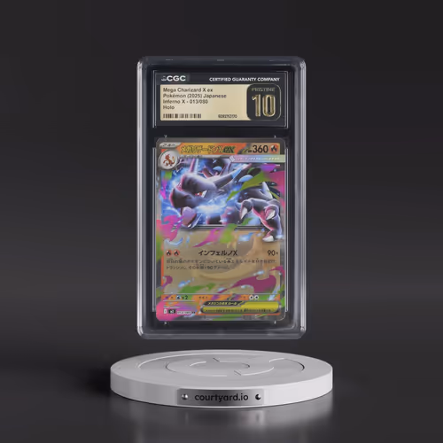 2025 Inferno X - M2 #013/080 Mega Charizard X ex - Holo (CGC 10 PRISTINE)