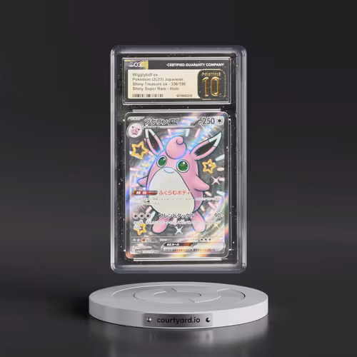 2023 Shiny Treasure ex #336/190 Wigglytuff ex - Shiny Super Rare Holo (CGC 10 PRISTINE)