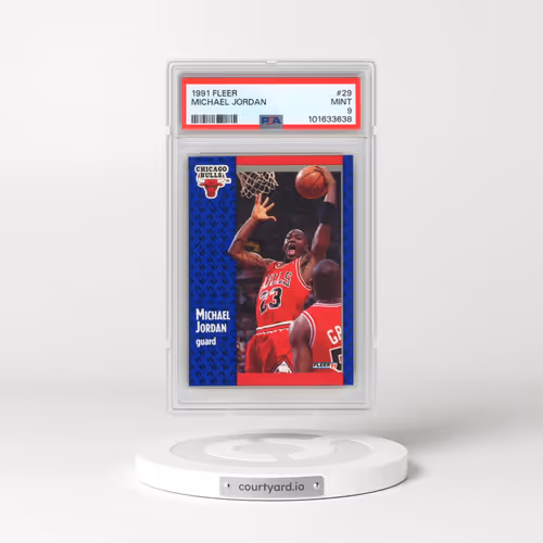 1991 Fleer #29 Michael Jordan (PSA 9 MINT)