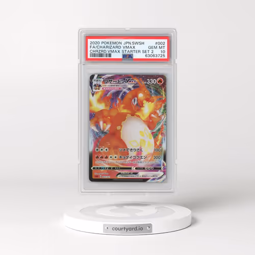 2020 Pokémon Sword & Shield Charizard Vmax Starter Set 2 #002 Charizard Vmax - Full Art (PSA 10 GEM