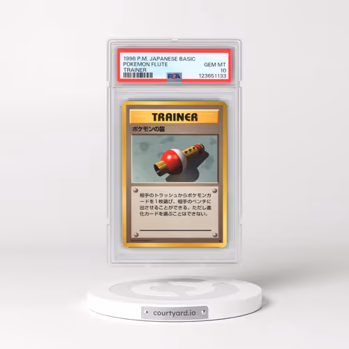 1996 Pokémon Basic Pokemon Flute - Trainer (PSA 10 GEM MINT)