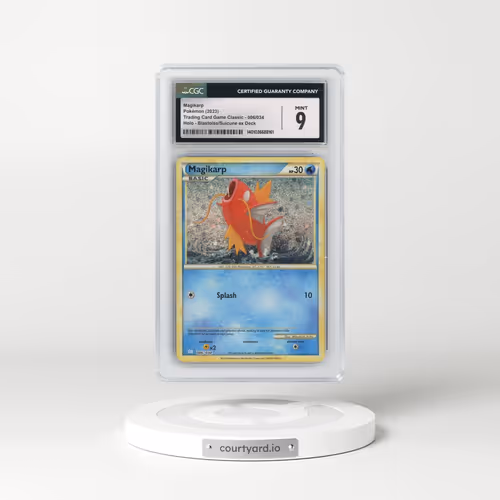 2023 Trading Card Game Classic - CLV, CLC, CLB #006/034 Magikarp - Blastoise & Suicune ex Deck - CLB Holo (CGC 9 MINT)
